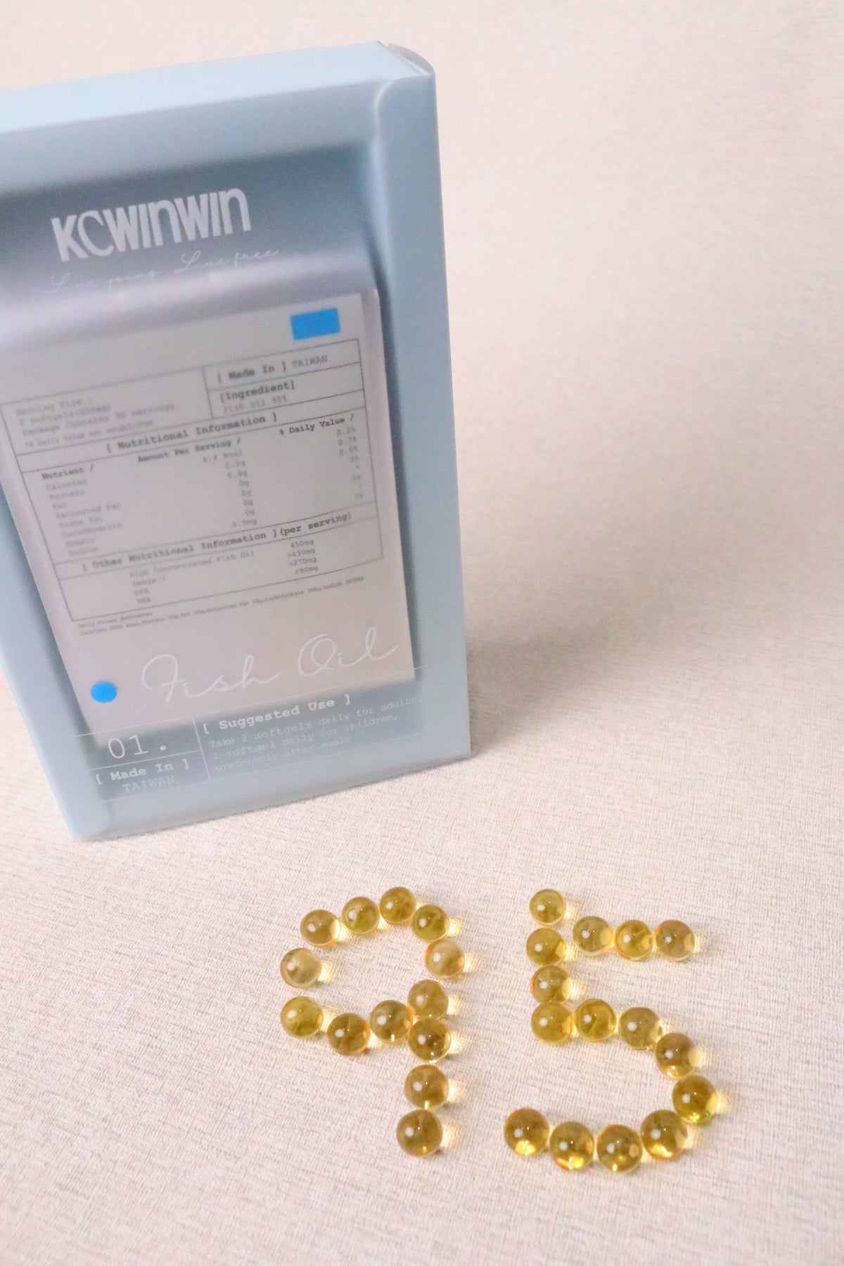 【365 Pick Select 店長實測推薦🔥】KCWINWIN 95% 高濃度魚油 (8mm極細粒/香甜橙味)｜抗炎改善暗瘡泛紅｜IFOS五星認證 rTG型