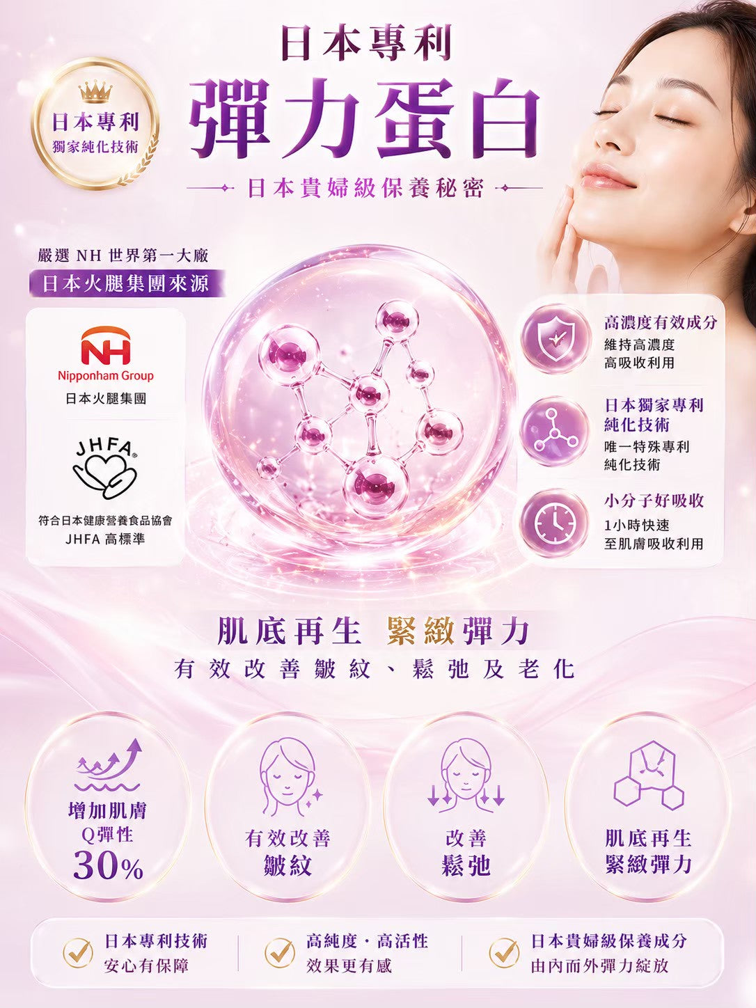 【365 Pick Select 店主私心推介】K.C WIN-WIN BABY Q 膠原蛋白粉 (20包/盒) ｜日本 14 項專利｜零腥味百香果風味｜孕婦哺乳安心飲用